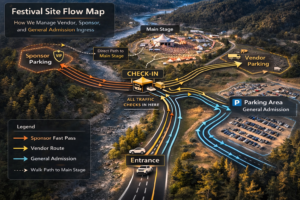 Vendor and sponsor logistics routing
